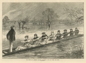 Oxford ve Cambridge tekne yarışı by English School