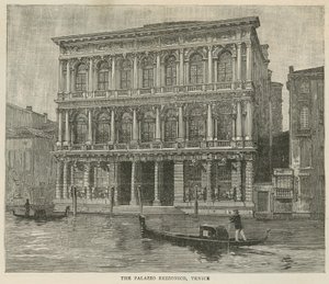 Palazzo Rezzonico, Venedik by English School