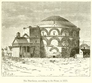 Pantheon, du Perac'a göre, 1575'te by English School
