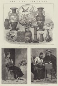 Paris Sergisi (gravür) by English School