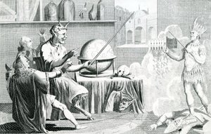 Parlmt. dağılmış veya, Şeytan döndü falcı, G. Terry tarafından 1774 dolaylarında kazınmış by English School