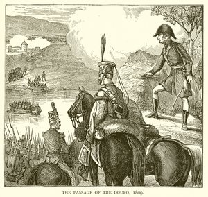 Douro Geçidi, 1809 by English School