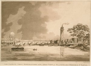 Blackfriars Köprüsü ve St Pauls, Londra