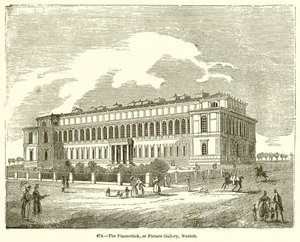 Pinacothek veya Resim Galerisi, Münih by English School