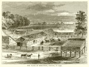İnfaz Yeri, Tyburn, 1750