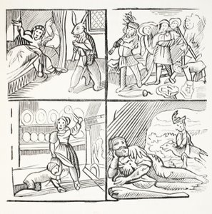 The Pleasant History of Jack Horner, John Ashton tarafından yazılan Onsekizinci Yüzyılın Chap kitaplarından bir örnek, pub. 1882 by English School