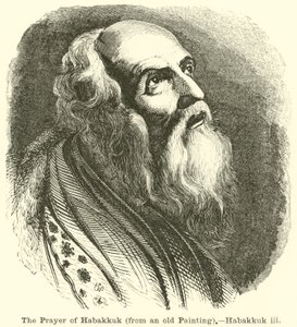 Eski bir Tablodan Habakkuk Duası, Habakkuk, iii by English School