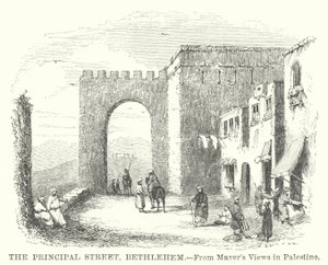 Ana Cadde, Beytüllahim (gravür) by English School