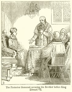 Koruyucu Somerset, Kardeşini Kral VI. Edward