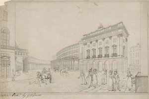 The Quadrant, Regent Street, Londra by English School