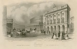 The Quadrant, Regent Street, Londra by English School