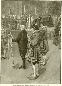 Kraliçe, Kraliyet Adalet Sarayı