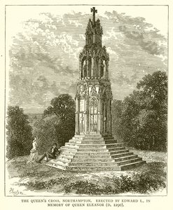 Queens Cross, Northampton. Kraliçe Eleanor