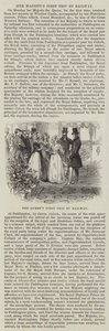 Kraliçenin Demiryoluyla İlk Yolculuğu (gravür) by English School