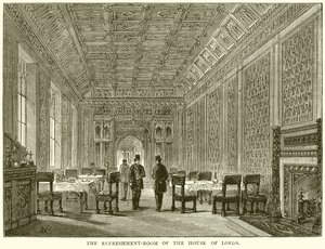 Lordlar Kamarası Dinlenme Odası by English School