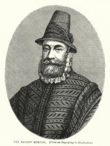 Regent Morton (gravür) by English School