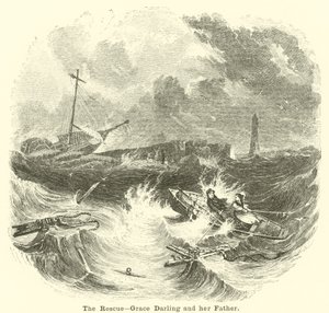 Kurtarma, Grace Darling ve Babası by English School