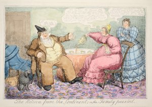 Kıtadan Dönüş veya Aile Şaşkınlığı, pub. 1835 by English School
