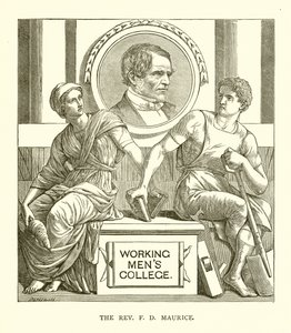 Rev. F. D. Maurice by English School