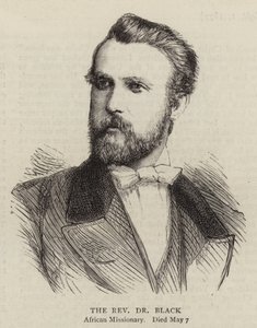 Muhterem Dr Black (gravür) by English School