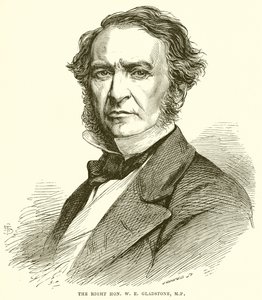 Doğru Hz. W.E. Gladstone, M.P. by English School