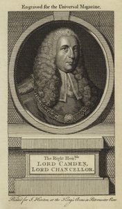 Çok Sayın Lord Camden, Lord Chancellor by English School