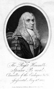 Çok Saygıdeğer Spencer Perceval, 1812 by English School