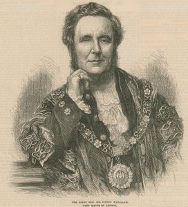 Çok Saygıdeğer Sir Sydney Waterlow, Londra Belediye Başkanı by English School