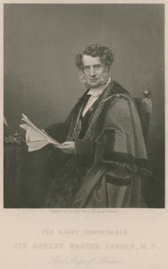 Çok Saygıdeğer Sir Walter Carden, Londra Belediye Başkanı by English School