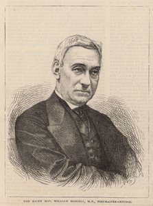 Çok Saygıdeğer William Monsell, Postmaster General by English School
