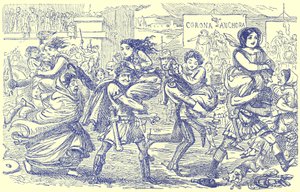 The Romans Walking with the Sabine Women, Gilbert Abbott a Beckett tarafından yazılan The Comic History of Rome