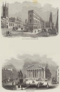 Kraliyet Borsası (gravür) by English School