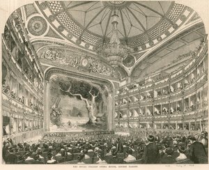 Kraliyet İtalyan Opera Binası, Covent Garden, Londra by English School