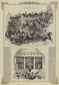 Ascot Yarışlarına Kraliyet Alayı by English School