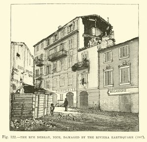 Rue Debray, Nice, Riviera Depremi