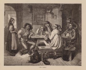 "The Score" (gravür) by English School