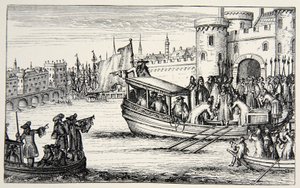 Kuleden dönen Yedi Piskopos, 1688 by English School
