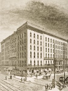 The Sherman Hotel, Chicago, 1870 dolaylarında, Dini Yol Derneği tarafından yayınlanan 
