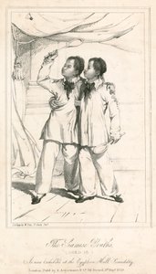 Siyam Gençleri (18 yaşında), Mısır Salonu, Piccadilly