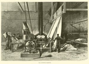 Yakma Makinesi (gravür) by English School