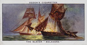 Köle Tüccarı "Boladora" (renkli lito) by English School