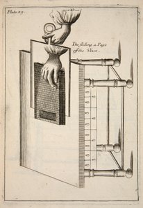 Bir Sayfayı Dilimden Kaydırma, pub. 1683 gravürü. by English School