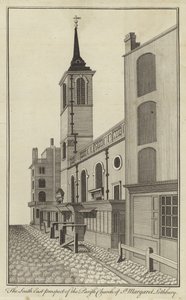 Londra St Margaret Lothbury Parish Kilisesi