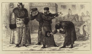 "The Times"ın Özel Muhabiri, "Pojalusta, Gospodin" (gravür) by English School