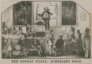 Yayılan Kartal, Kingsland Yolu, Londra by English School