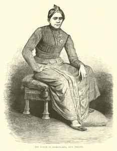 Djokjakarta Sultanı, Java, Malay by English School
