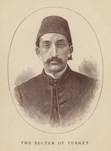 Türkiye Sultanı (gravür) by English School