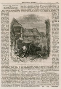 Tabard Inn, Southwark by English School