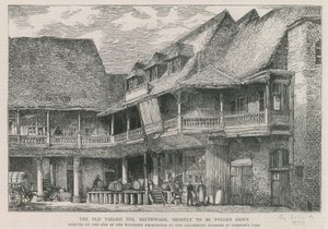 Tabard Inn, Southwark by English School