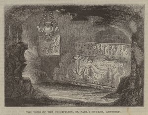 Çarmıha Gerilme Mezarı, St Paul Kilisesi, Antwerp by English School